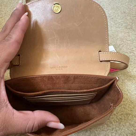 SAINT LAURENT Smooth Vintage Calfskin Small Kaia Satchel - Picture 6 of 10